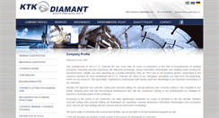 Desktop Screenshot of ktkdiamant.hu